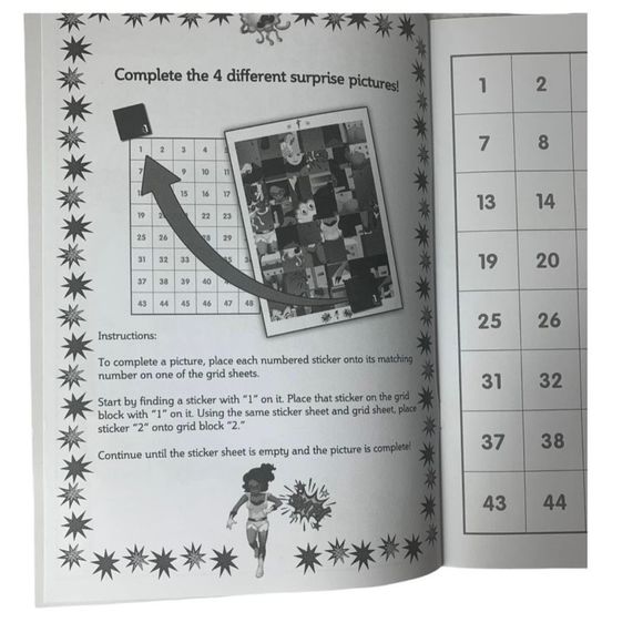 Superheroes Sticker Puzzle Activity Craft Book Great Prize Reward Fun Hand Eye - Picture 2 of 4